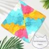 Chiffon Dog Bandanas, Triangle Bib Scarves, 2-Pack view 4