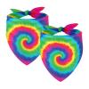 2-Pack Batik Chiffon Dog Bandanas view 1
