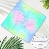 2-Piece Mermaid Fish-Scale Chiffon Dog Bandanas view 4