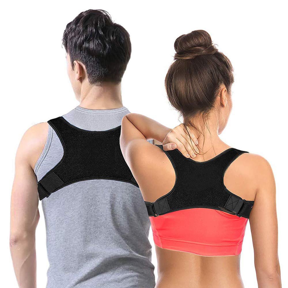 WEMWEM Posture Corrector, Physiotherapy Posture Brace for Men and Women, for Back, Shoulder and Neck Pain Relief, Little Surprise