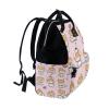 LDIYEU Cute Fox Diaper Bag Travel Backpack view 3