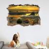 Pier 3D Wall Decal, Sea View, Self-Adhesive, 70 x 110 cm view 1