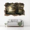 3D Sailboat Wall Sticker with Wall-Breakthrough Effect, 70 x 110 cm view 4