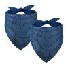 Dog Bandana with Crow Dreamcatcher, Chiffon Triangle Scarf view 1
