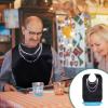EXCEART Waterproof Adult Bib view 3
