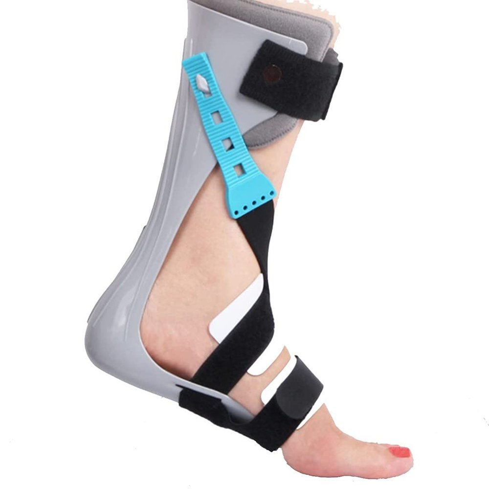BDXZJ AFO Drop Foot Brace, Plantar Fasciitis Compression Support, Left, XL