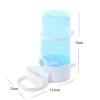 Yokawe Feeder Hard Pet Drinker for Hamster - Blue view 2