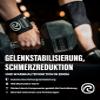 Rehband Wrist Wraps - Professional Fitness Support for Strength Training, Bench Press & Powerlifting, Burgundy view 4