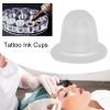 100 Disposable Tattoo Ink Cups, Silicone Pigment Cups for Eyebrow, Lip and Eyeliner Tattoos (L) view 3