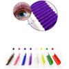 Colored Individual Round-Hair Lashes, 12 Rows in 8 Colors, C/D Curl, 0.07 mm, 14 mm view 4