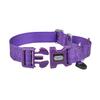 YUDOTE Reflective Martingale Dog Collar, Escape-Proof No-Pull Training Collar with Safety Quick-Release Buckle for Narrow-Headed Dogs, Large, Purple view 3