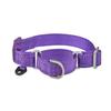 YUDOTE Reflective Martingale Dog Collar, Escape-Proof No-Pull Training Collar with Safety Quick-Release Buckle for Narrow-Headed Dogs, Large, Purple view 4