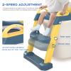 Balakaka Children's Toilet Seat with Steps, Foldable and Height-Adjustable view 2