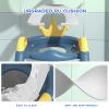 Balakaka Children's Toilet Seat with Steps, Foldable and Height-Adjustable view 3