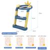 Balakaka Children's Toilet Seat with Steps, Foldable and Height-Adjustable view 4