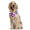 Dog Bandanas, 2-Pack, Phalaenopsis Flowers, Chiffon Triangle Scarves view 2