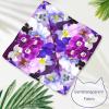 Dog Bandanas, 2-Pack, Phalaenopsis Flowers, Chiffon Triangle Scarves view 4