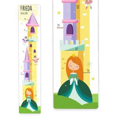 Holzura Personalized Wooden Growth Chart for Children