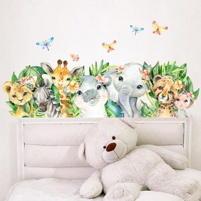 Kina R00660 Children's Bedroom Wall Stickers, Forest Design, 100 × 30 cm
