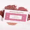 Kia-Charlotta Vegan Eyeshadow, Certified Natural Cosmetics, Cruelty-Free, 5 Long-Lasting Shades, Made in Germany, 12.8 g (Cream and Pink Shades) view 4