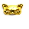 50-Piece Vintage Series Alloy Nail Art Charms, Fox, Cat & Rabbit