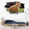 3D Cat Wall Sticker, Self-Adhesive, 75 x 50 cm view 4