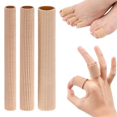 3-Piece Cuttable Silicone Toe Protectors, 15 cm, S/M/L