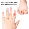 3-Piece Cuttable Silicone Toe Protectors, 15 cm, S/M/L view 3