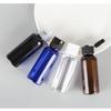 ZEOABSY 6-Pack 50 mL Brown PET Bottles with Black Flip-Top Caps view 4