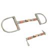 D-Ring Copper Roller D/J Lozenge Snaffle, 11.4 cm view 1