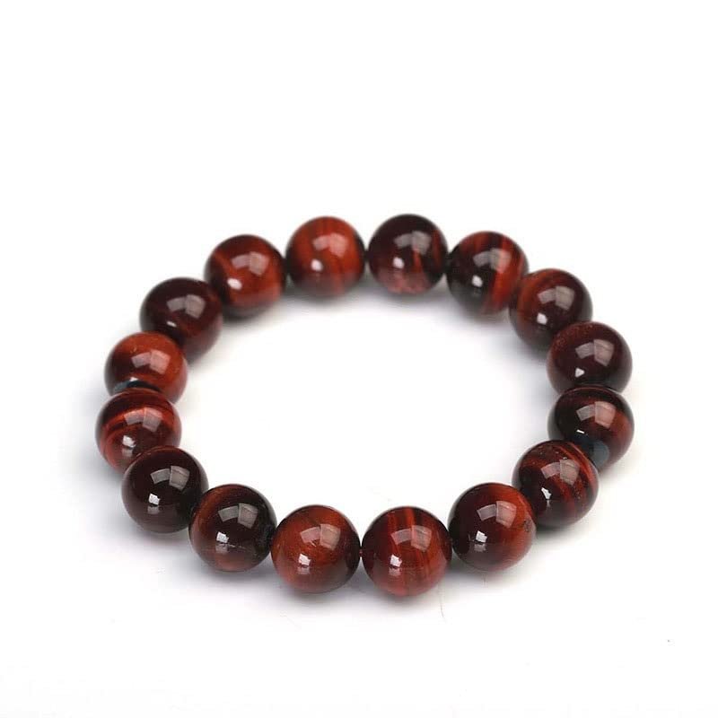 HZLXF1 Natural Stone Prayer Bead Tiger Eye Bracelet, 1 Piece