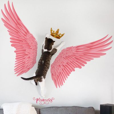 BuerHomie Princess Wall Decal for Kids' Room