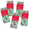 STEINBECK Mini Milk Chocolate – Merry Christmas – Advent Calendar Gift, Secret Santa, 18 g, Mint/Red view 1