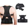 WEMWEM Hunchback Correction Polyester Back Posture Corrector, Black, L, Little Surprise view 2
