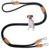 Leisegrn 3 m Dog Leash for Small Dogs, Lightweight, Adjustable, Black view 1