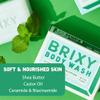BRIXY Body Wash Bar, Moisturizing and Softening, All Skin Types, Vegan, Cruelty-Free, Zero Plastic, Palm Oil-Free, 4 oz view 2