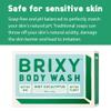 BRIXY Body Wash Bar, Moisturizing and Softening, All Skin Types, Vegan, Cruelty-Free, Zero Plastic, Palm Oil-Free, 4 oz view 4