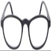 MONTANA MR57 Plastic Reading Glasses with Spring Hinges, Black, +2.50 D view 1