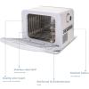 ksamwjf 2-in-1 Towel Warmer Cabinet with UV Light view 4