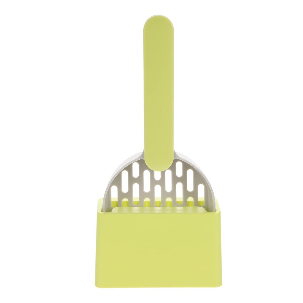 ibasenice Cat Litter Scoop with Storage Holder