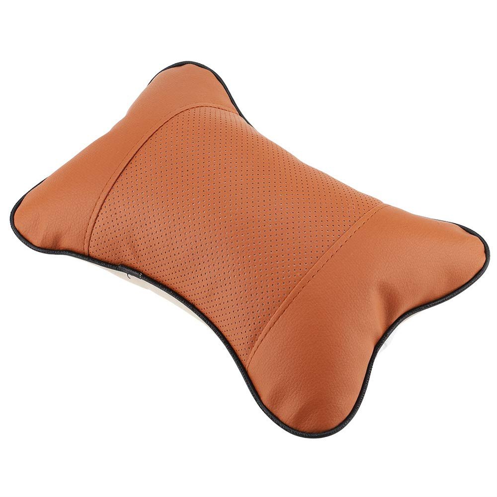 Miskall Neck Support Pillow, 1 Piece, Brown
