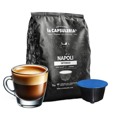 Crema di Napoli Coffee, Round (80 Capsules)