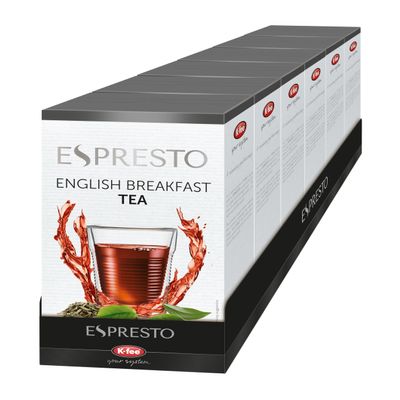 ESPRESTO English Breakfast Black Tea Capsules, 96 Capsules