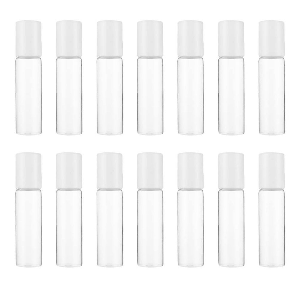 Mobestech 15-Piece Glass Roller Bottle Set