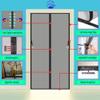 Magnetic Fly Screen Door, Self-Closing, 205 x 255 cm, Gray, Size 663 view 3