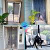 Magnetic Fly Screen Door, Self-Closing, 205 x 255 cm, Gray, Size 663 view 4