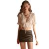 Temptshow Sexy Women's Secretary Role-Play Outfit, Anime Style, Black and White, One Size view 1