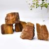 LIJUCAI Natural Stone - Healing Mineral Samples for Home Garden, Aquarium, Crystal Decoration, Tiger Eye Stone, 40-50g (1 Piece) view 3