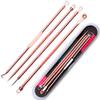Blackhead Remover and Tweezer Set, Stainless Steel view 1