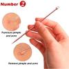 Blackhead Remover and Tweezer Set, Stainless Steel view 3